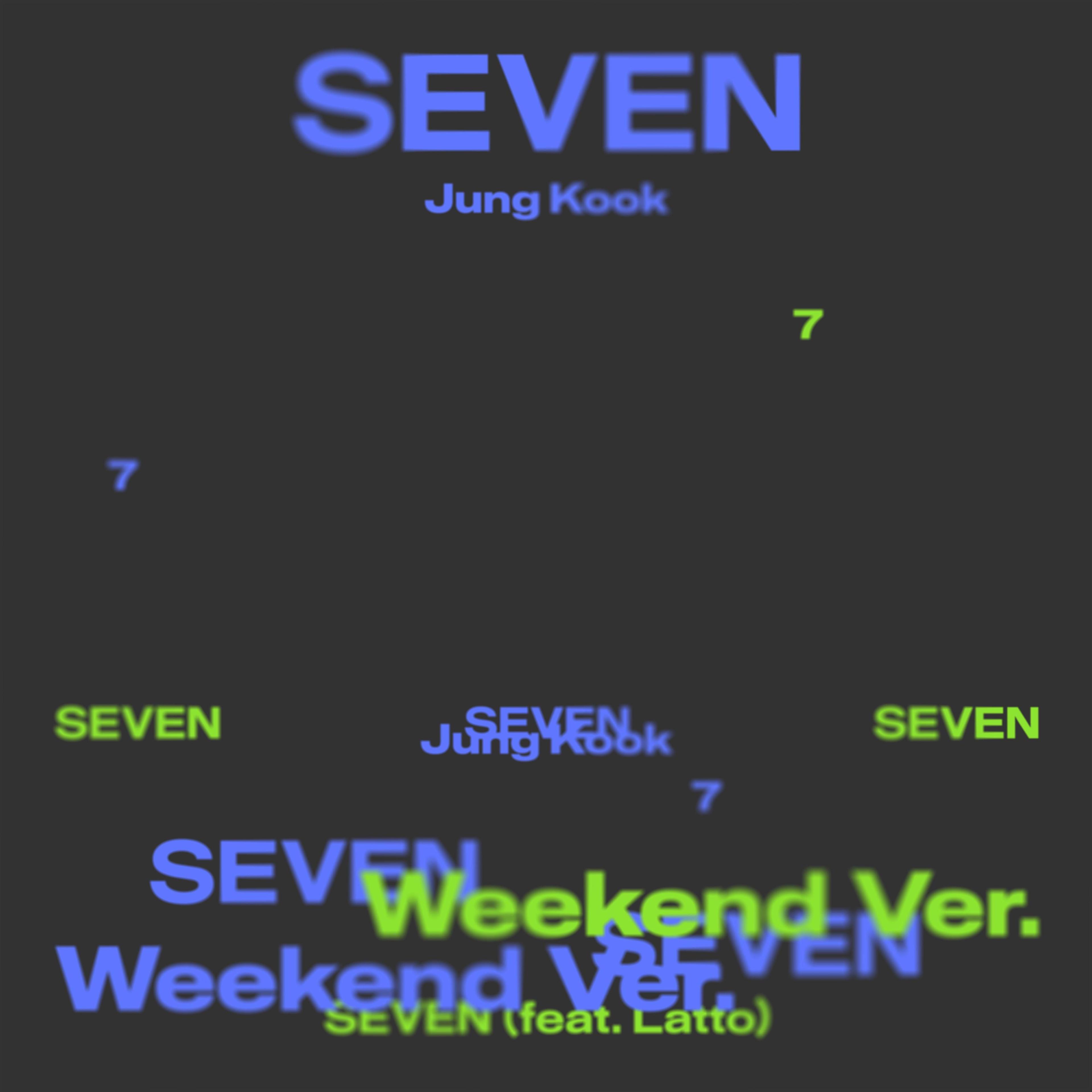 Portada de Álbum "Seven (Weekend Version)", de Jungkook 