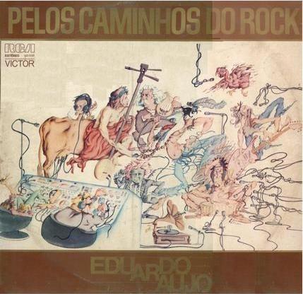 Portada de Álbum " Pelos Caminhos do Rock ", de Eduardo Araújo