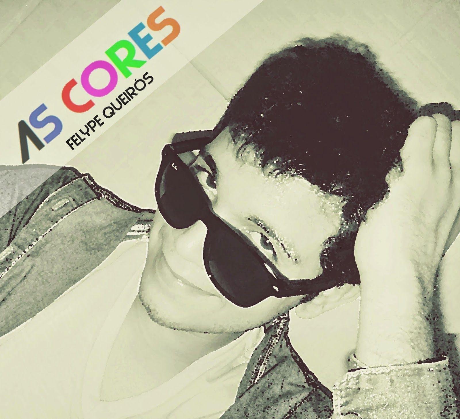 Portada de Álbum "As Cores", de Felype Queirós