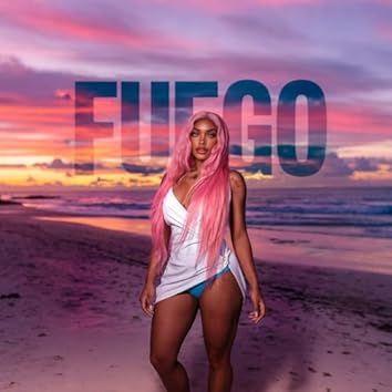 Portada de Sencillo/EP "FUEGO ", de Dalila Galaretto