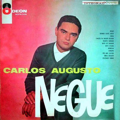 Portada de Álbum "Negue", de Carlos Augusto