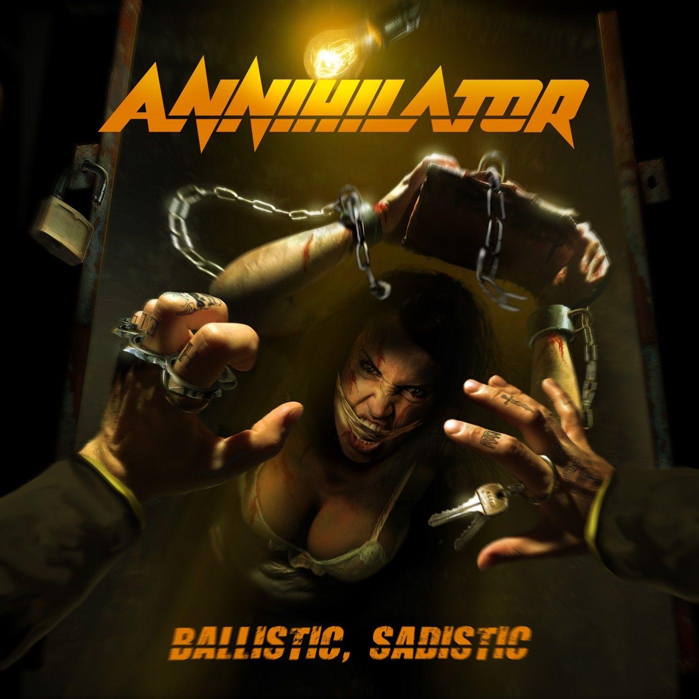 Portada del álbum "Ballistic, Sadistic", de Annihilator