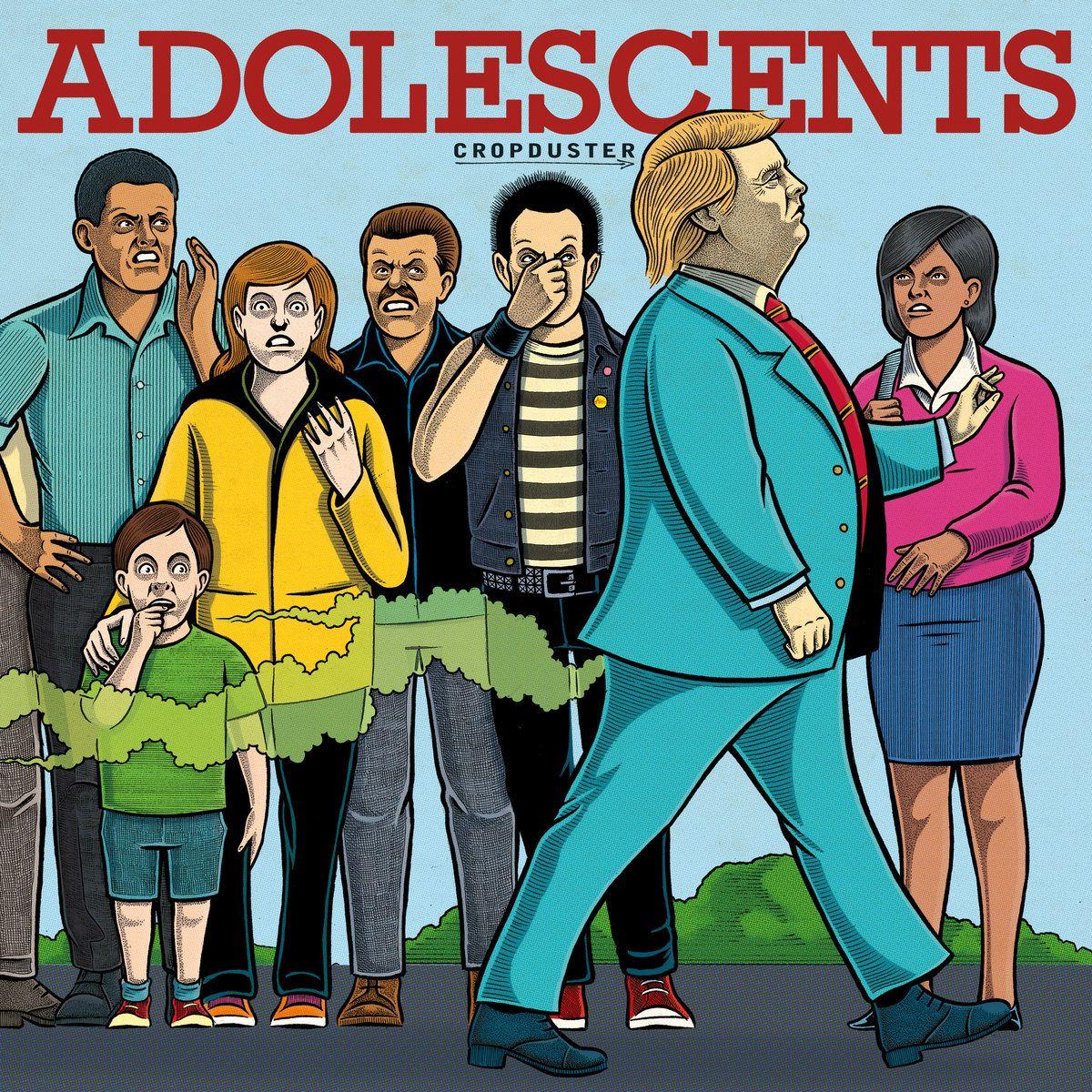 Portada de Álbum "Cropduster", de The Adolescents