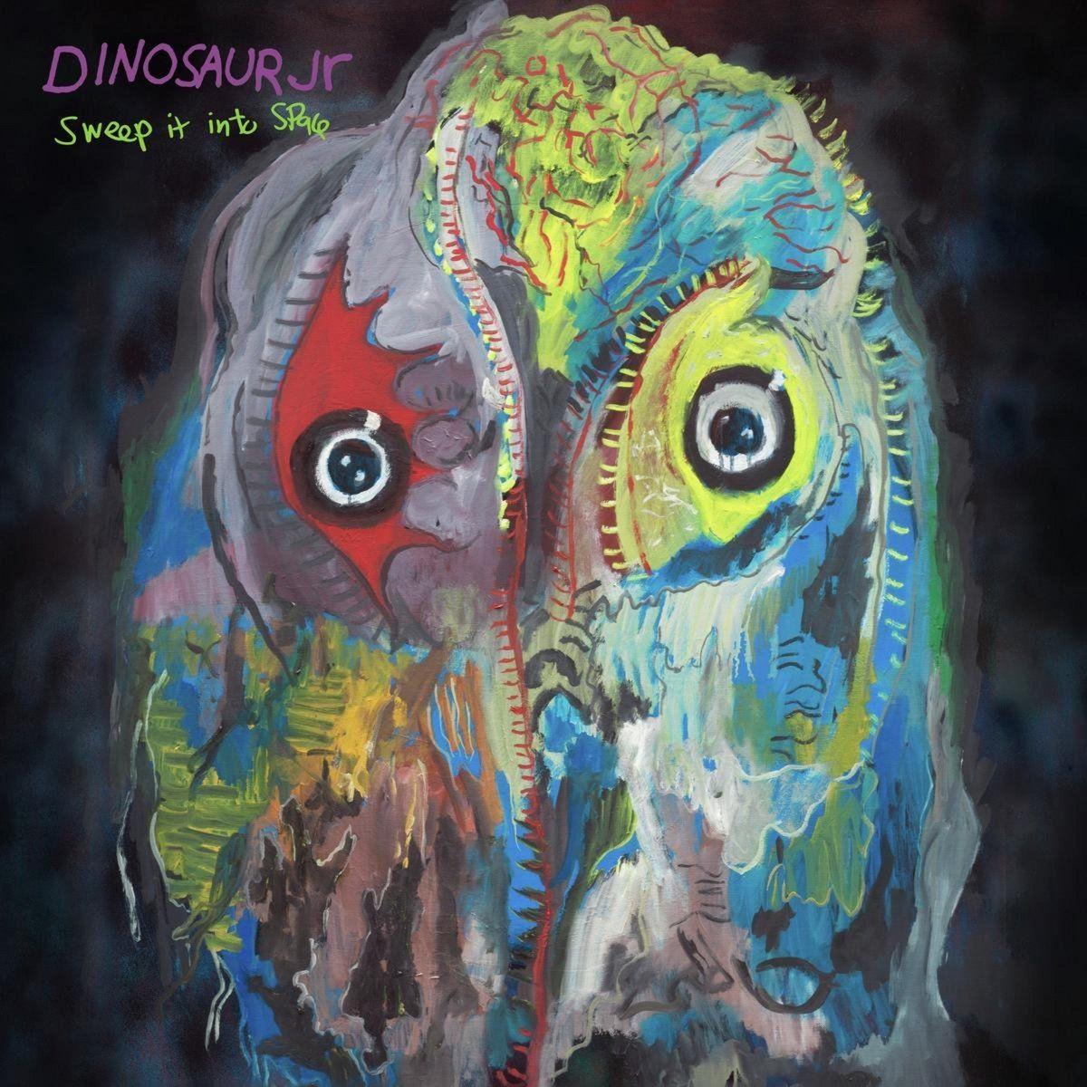 Portada del álbum "Sweep It Into Space", de Dinosaur Jr