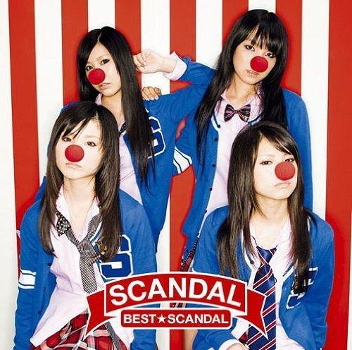 Capa do Álbum "BEST SCANDAL", de Scandal