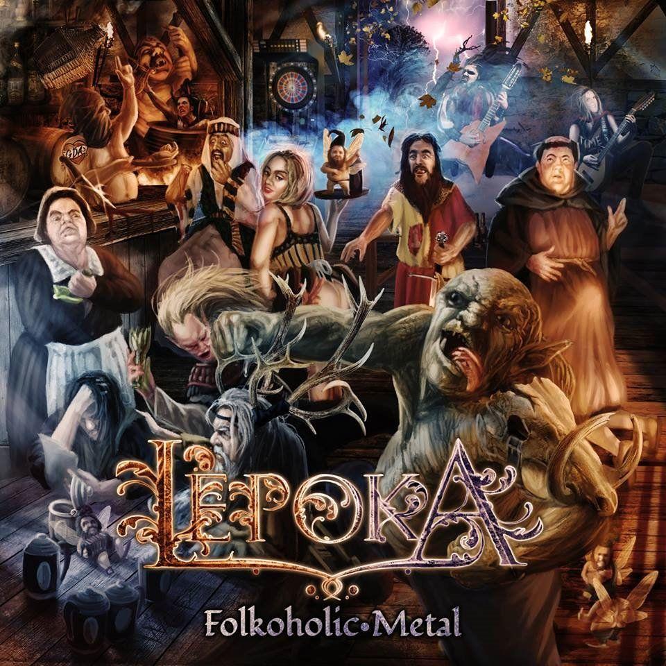 Capa do Álbum "Folkoholic Metal", de Lèpoka