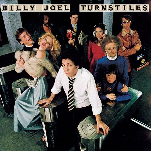 Portada del álbum "Turnstiles", de Billy Joel