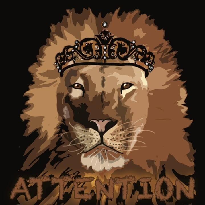 Capa do Álbum "Attention", de 4ever Falling