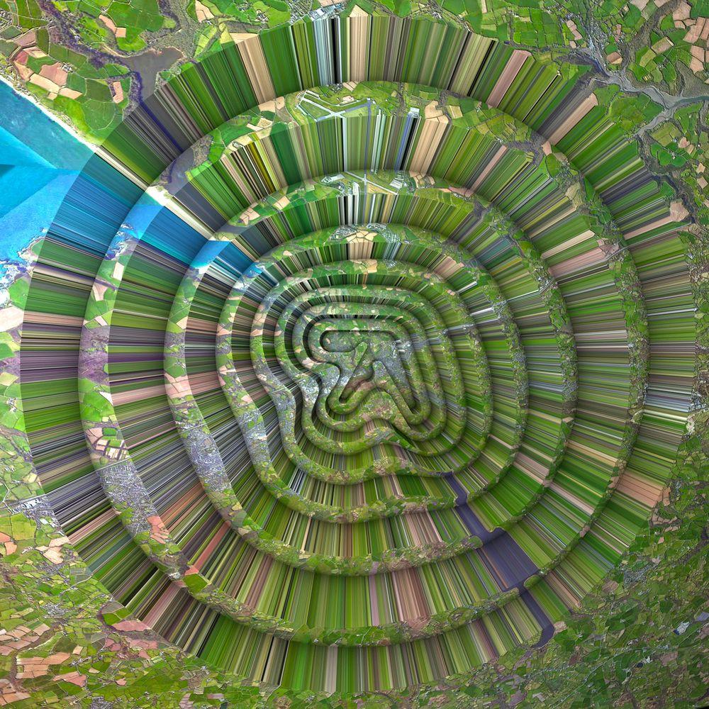 Capa do álbum "Collapse", de Aphex Twin