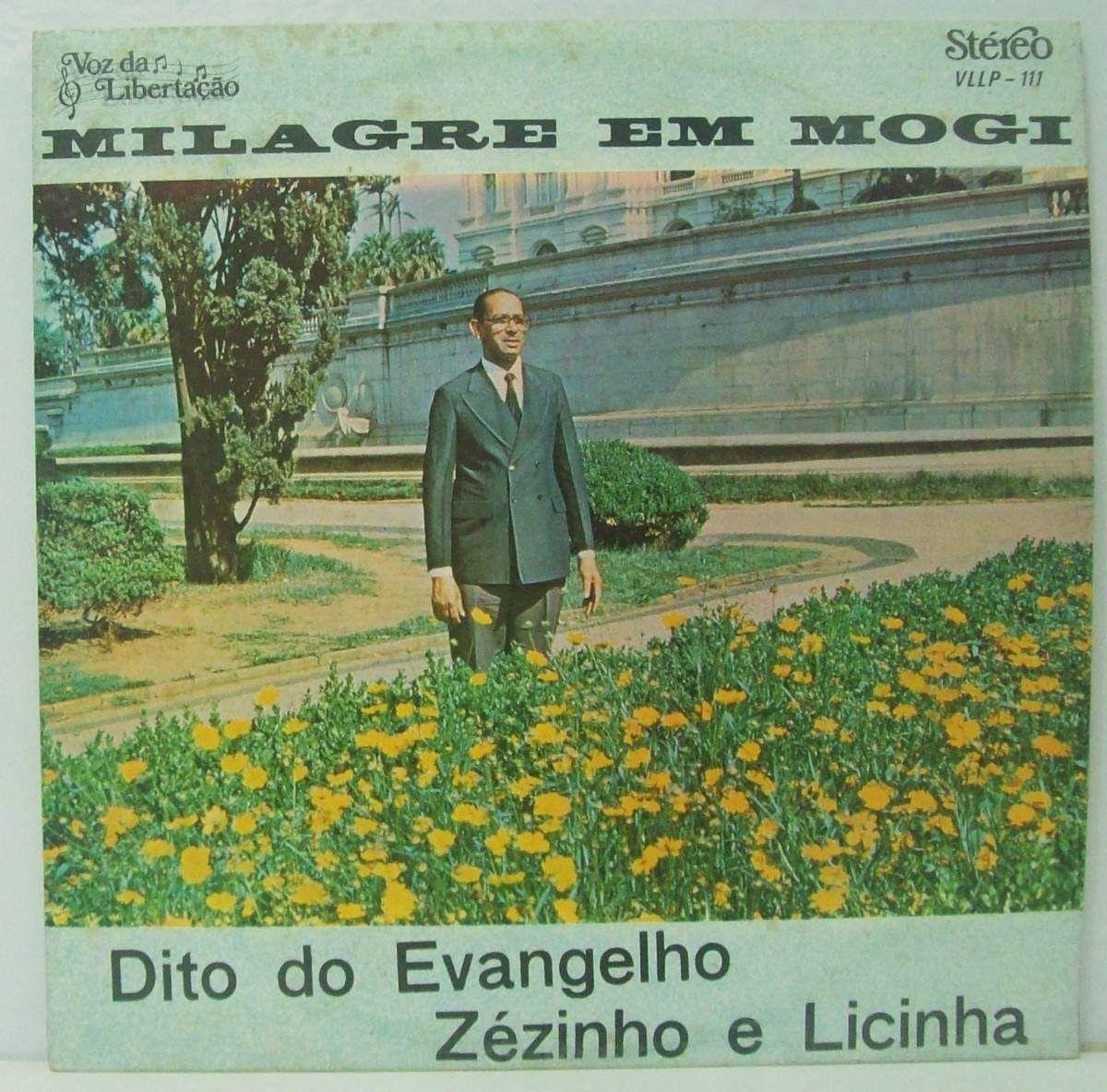 Portada de Álbum "Milagre Em Mogi", de Dito do Evangelho