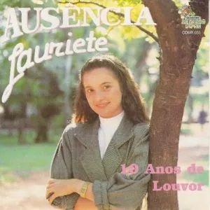 Capa do álbum "Ausência", de Lauriete