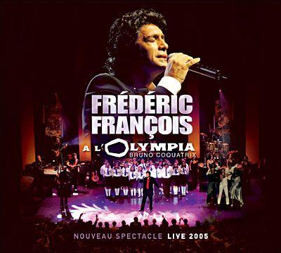 Portada de Álbum "A L'olympia", de Frédéric François