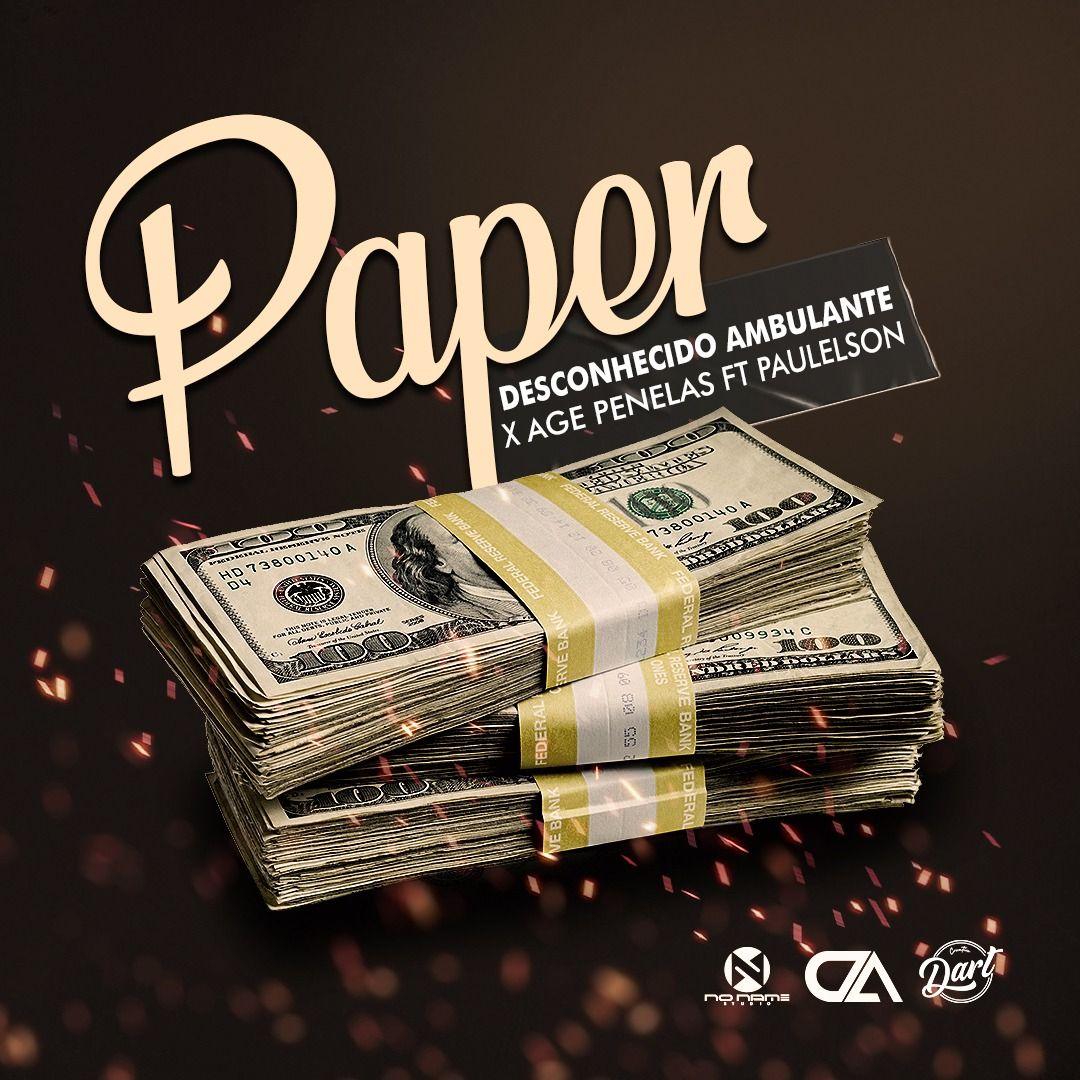 Portada del álbum "Paper", de Paulelson