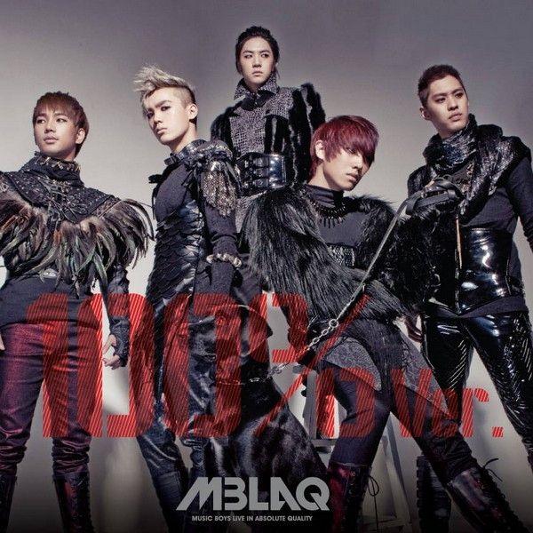 Album cover of "100% Ver" by MBLAQ