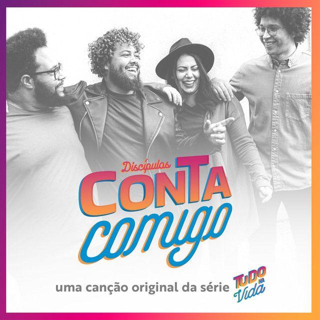 Portada del álbum "Conta Comigo", de Novo Tempo