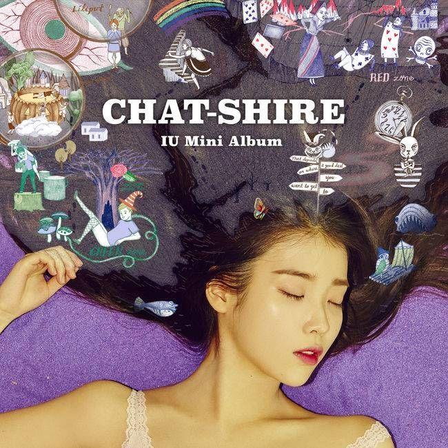 Capa do Single/EP "CHAT-SIRE", de IU 