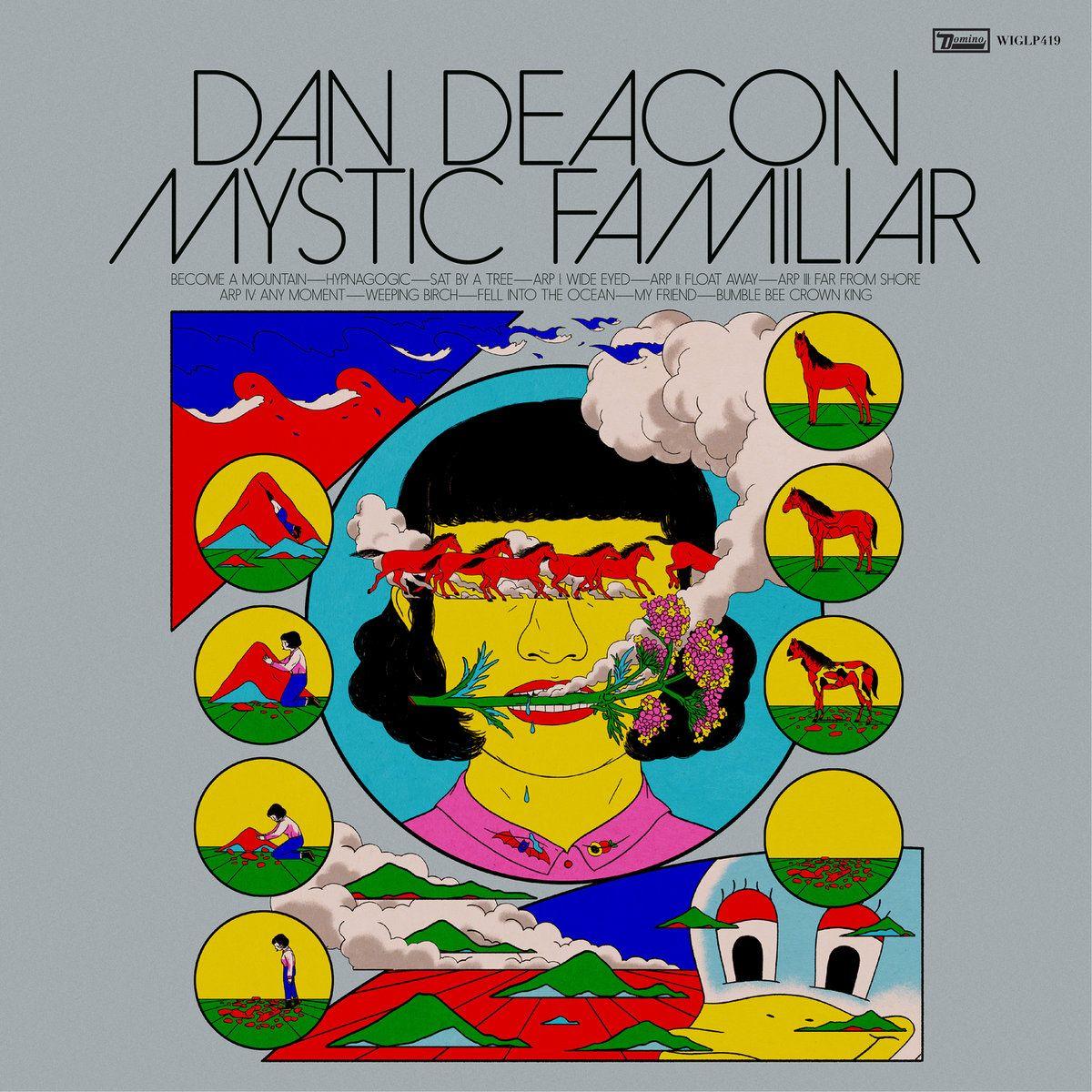 Capa do Álbum "Mystic Familiar", de Dan Deacon