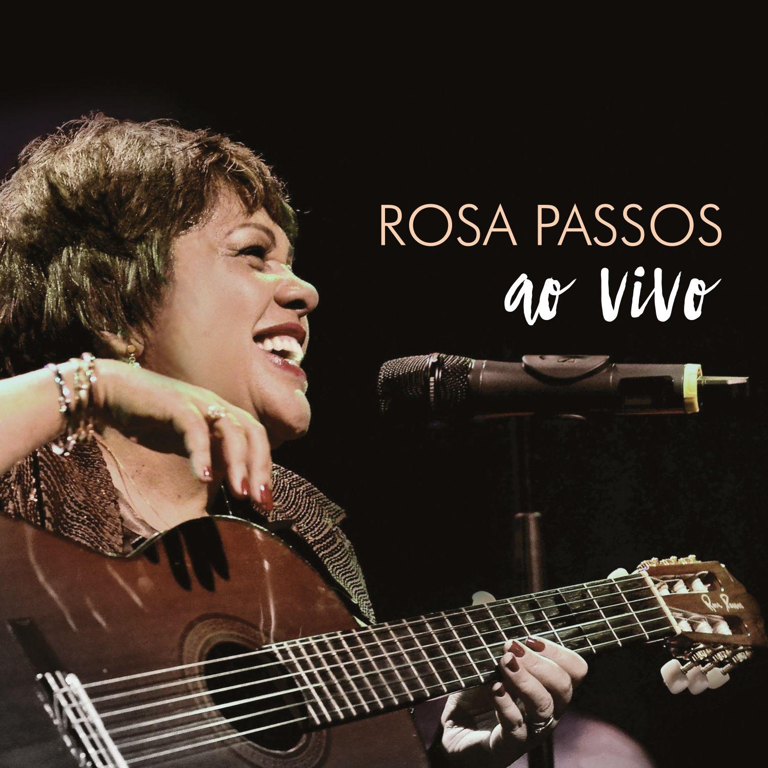 Album cover of "Ao Vivo" by Rosa Passos