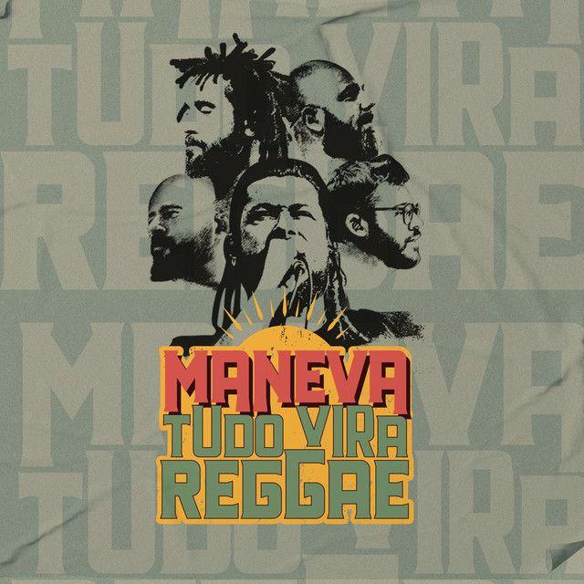 Portada de Álbum "Tudo Vira Reggae", de Maneva