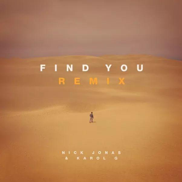 Portada del álbum "Find You (Remix)", de KAROL G