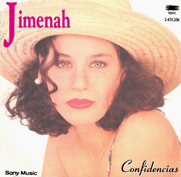 Portada de Álbum "Confidencias", de Maria Jimena Pereyra