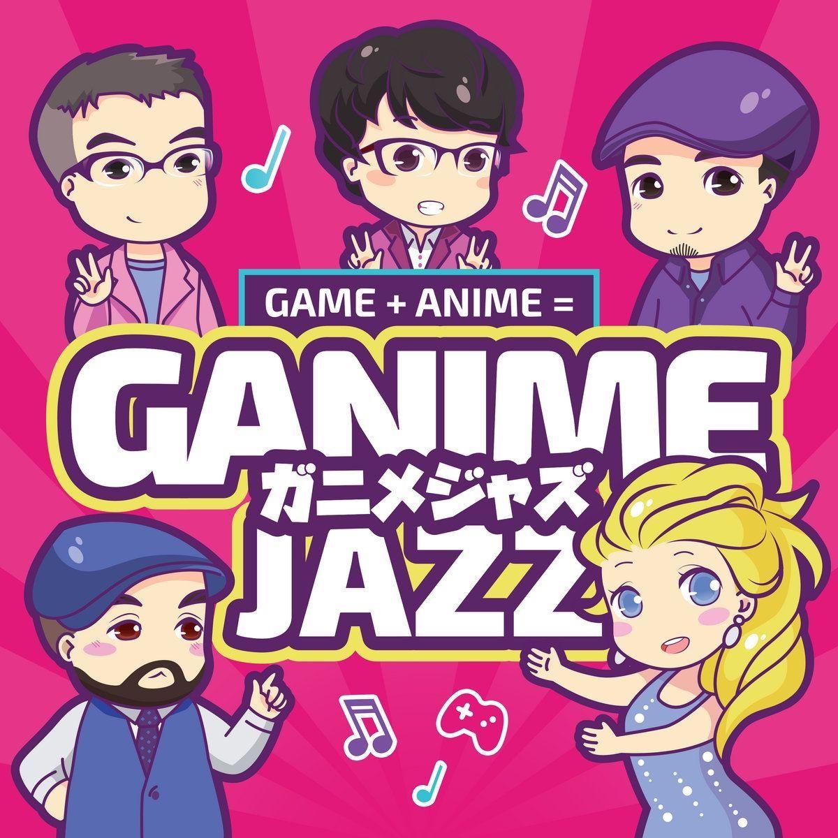 Capa do Álbum "Game + Anime = GAnime Jazz", de Donna Burke