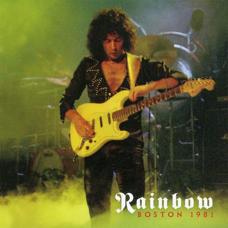 Capa do Álbum "Boston 1981", de Rainbow