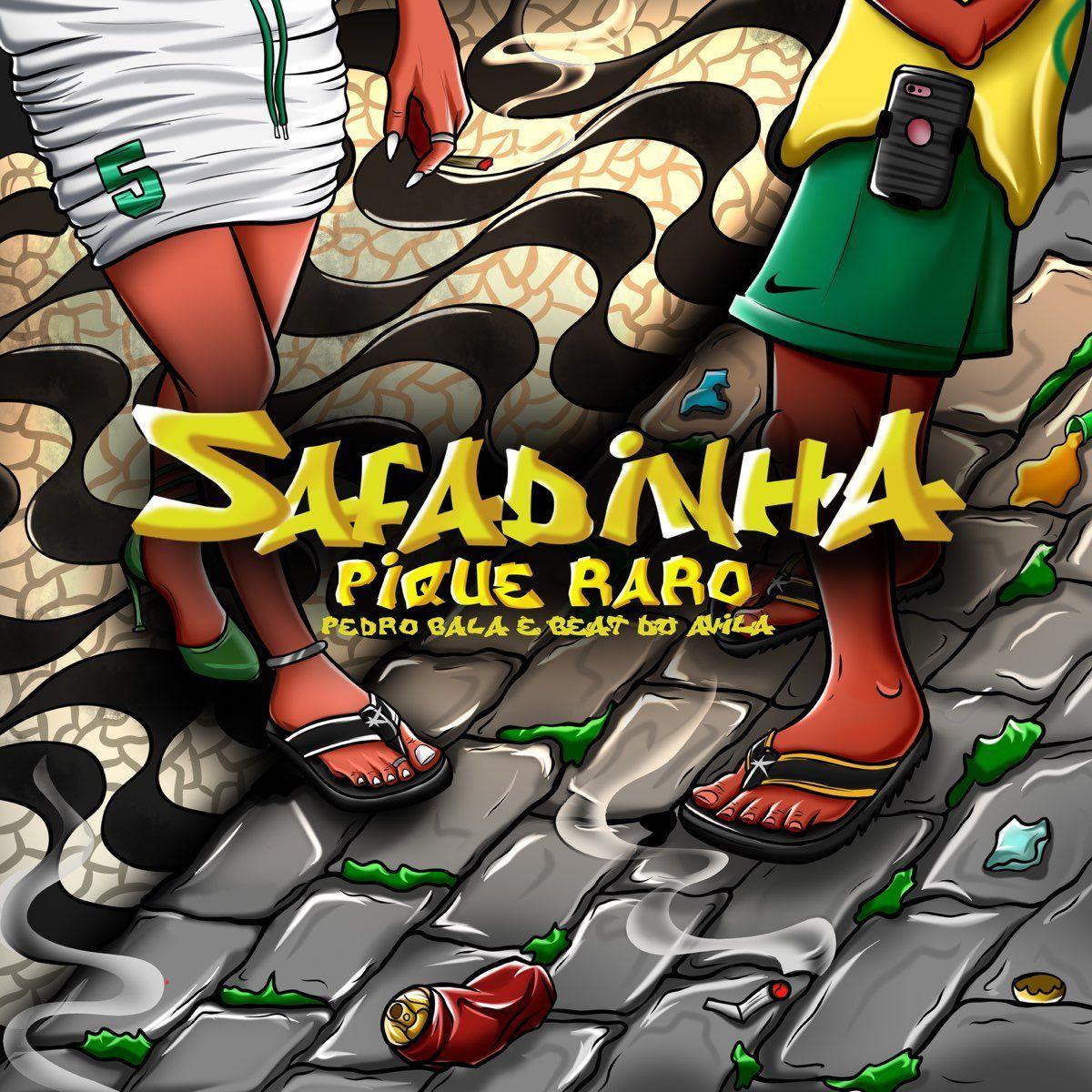 Portada de Sencillo/EP "Safadinha", de Pique Raro