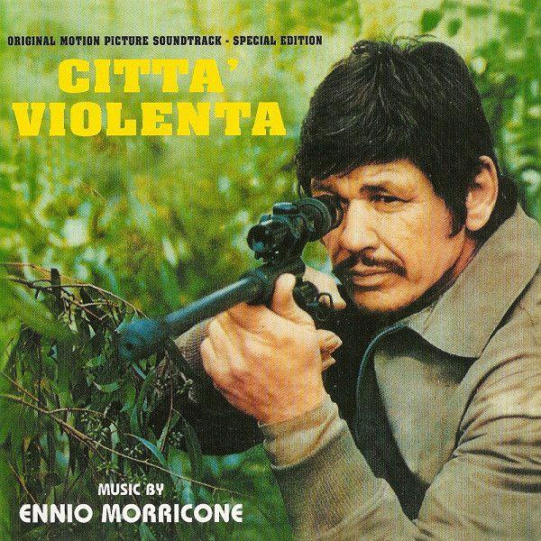 Capa do álbum "Città Violenta", de Ennio Morricone