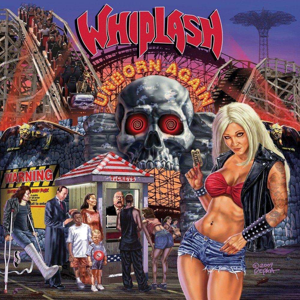 Portada de Álbum "Unborn Again", de Whiplash