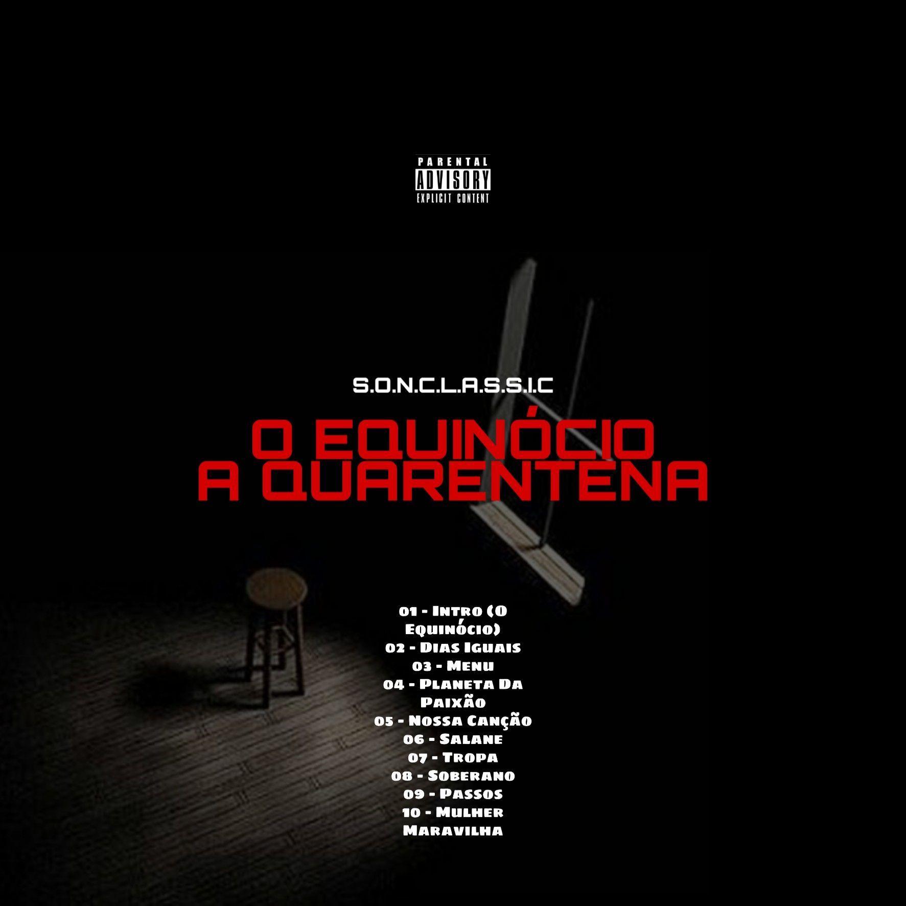 Capa do Álbum "O Equinocio, a Quarentena", de Son Classic