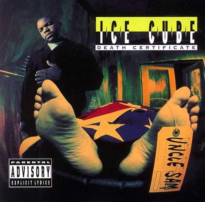 Album cover of "Death Certificate" by Ice Cube
