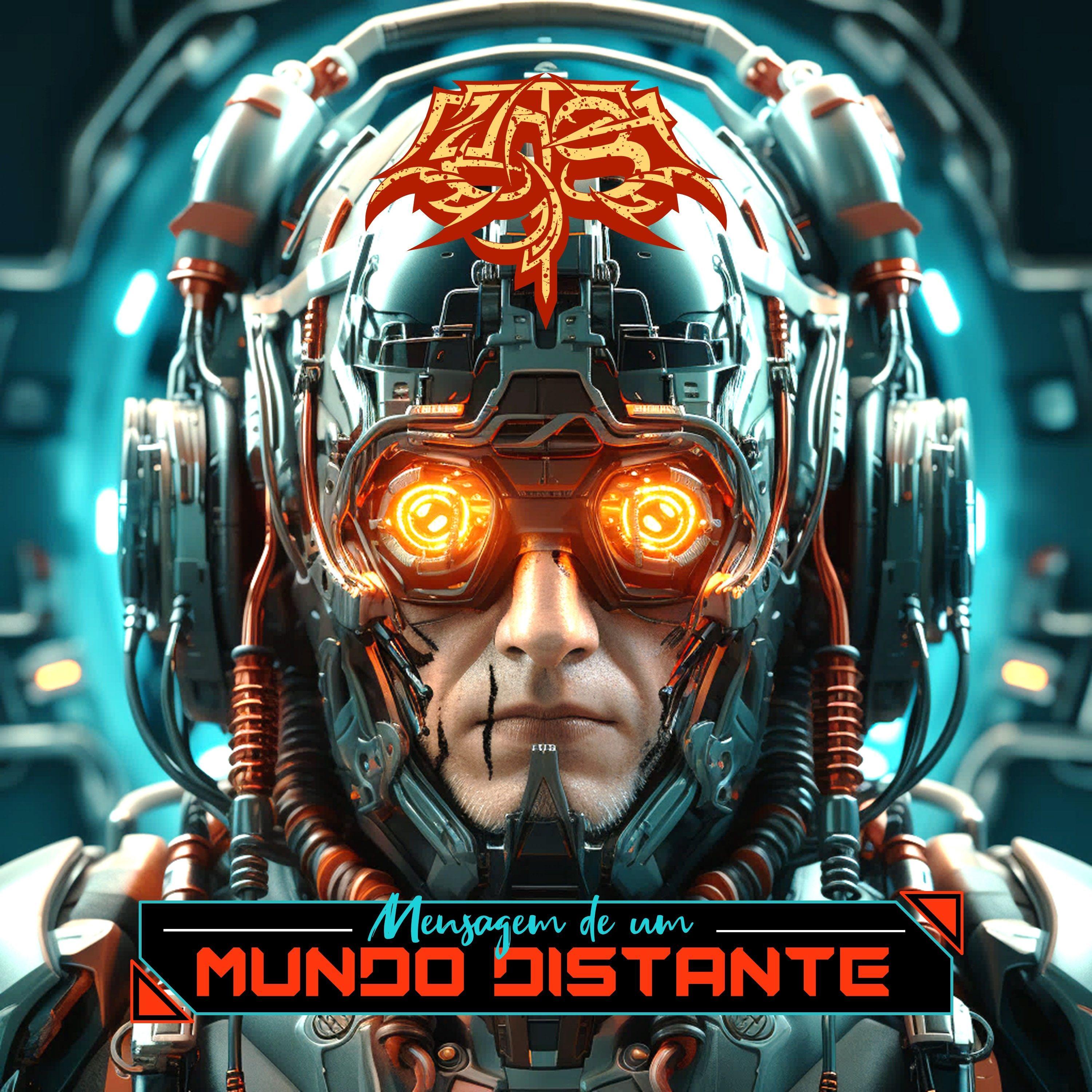 Capa do Álbum "Mensagem de um Mundo Distante", de Pdat84