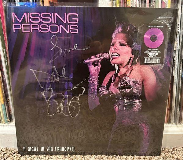 Portada de Álbum "A Night In San Francisco", de Missing Persons