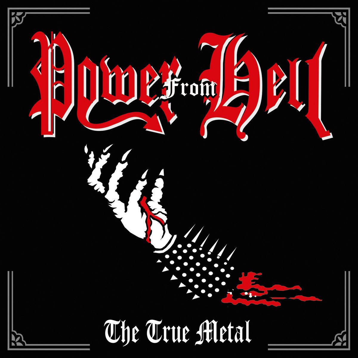 Portada de Álbum "The True Metal", de Power From Hell