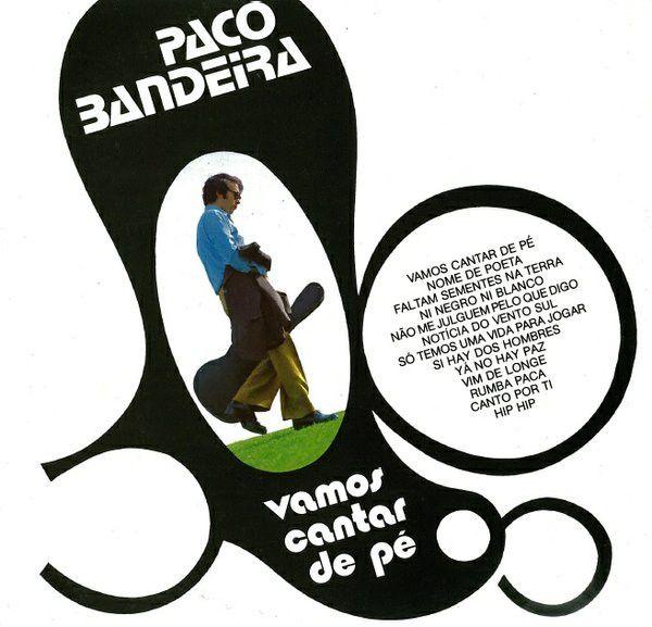 Capa do álbum "Vamos Cantar De Pé", de Paco Bandeira