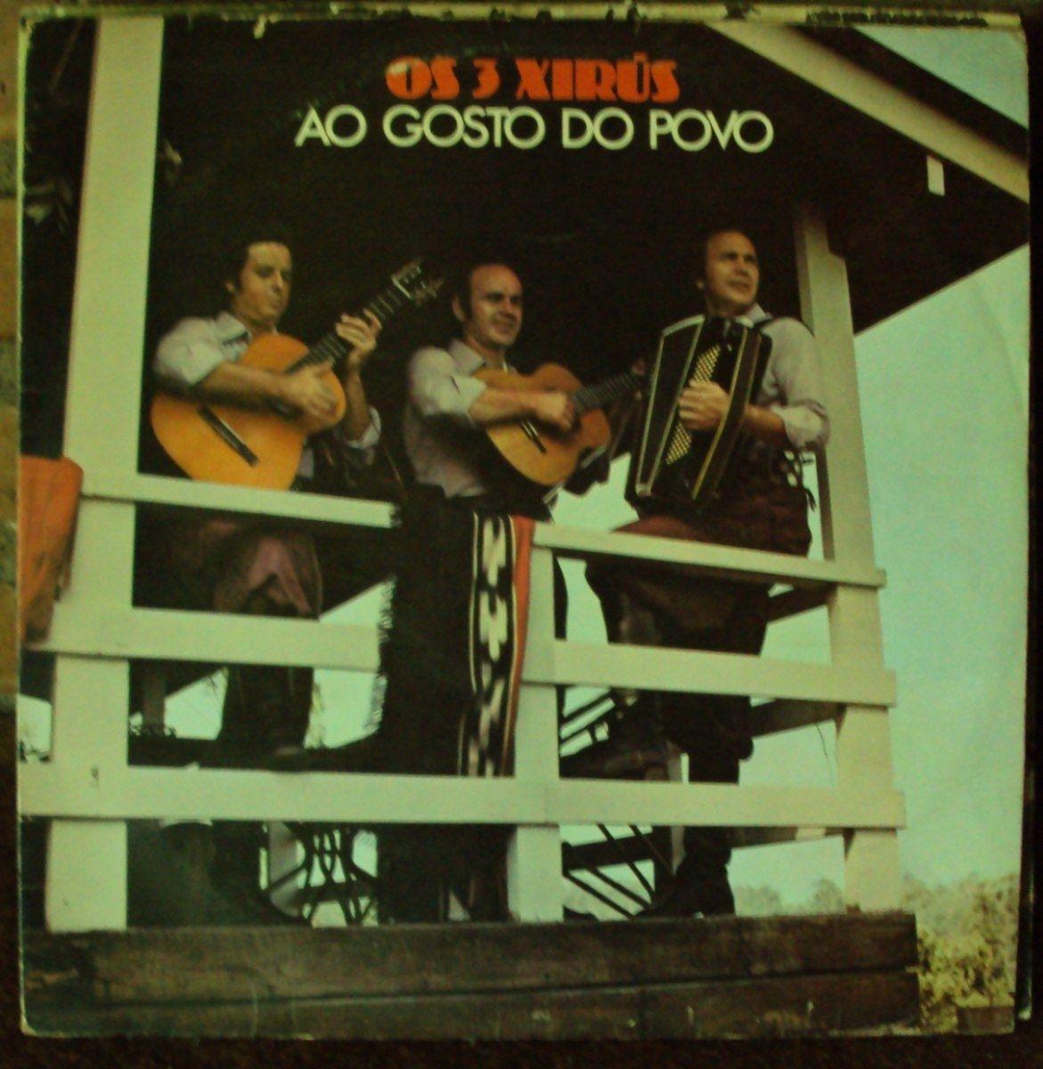 Capa do álbum "Ao Gosto do Povo", de Os 3 Xirus