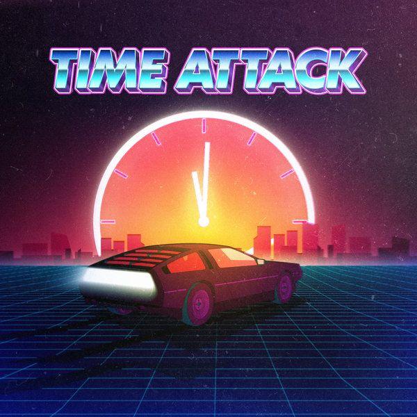 Album cover of "Time Attack" by Lupus Nocte