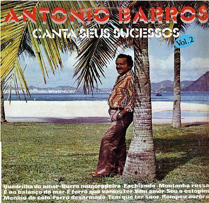 Capa do Álbum "Canta Seus Sucessos 2", de Antonio Barros
