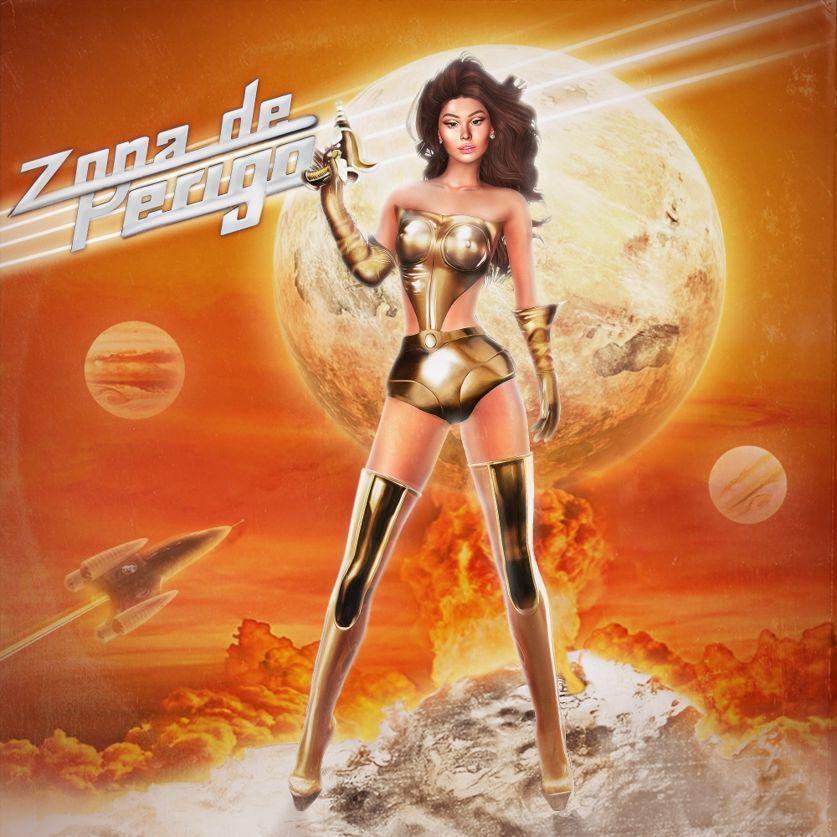 Portada de Álbum "Zona de Perigo", de Ariana Carper