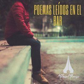Capa do Álbum "Poemas Leídos En El Bar", de Mitzael Abrego