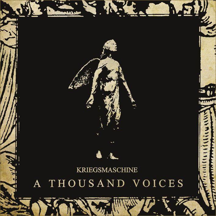Single/EP cover of "A Thousand Voices" by Kriegsmaschine