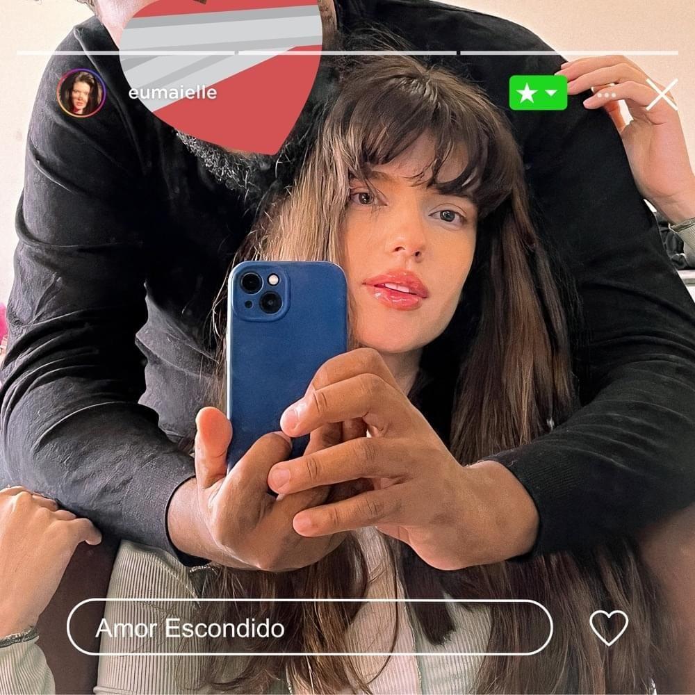 Capa do Single/EP "Amor Escondido ", de Maielle