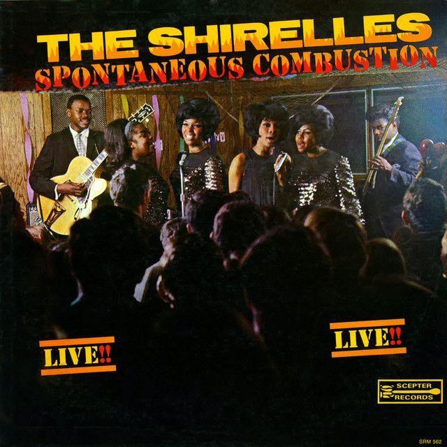 Capa do Álbum "Spontaneous Combustion", de The Shirelles