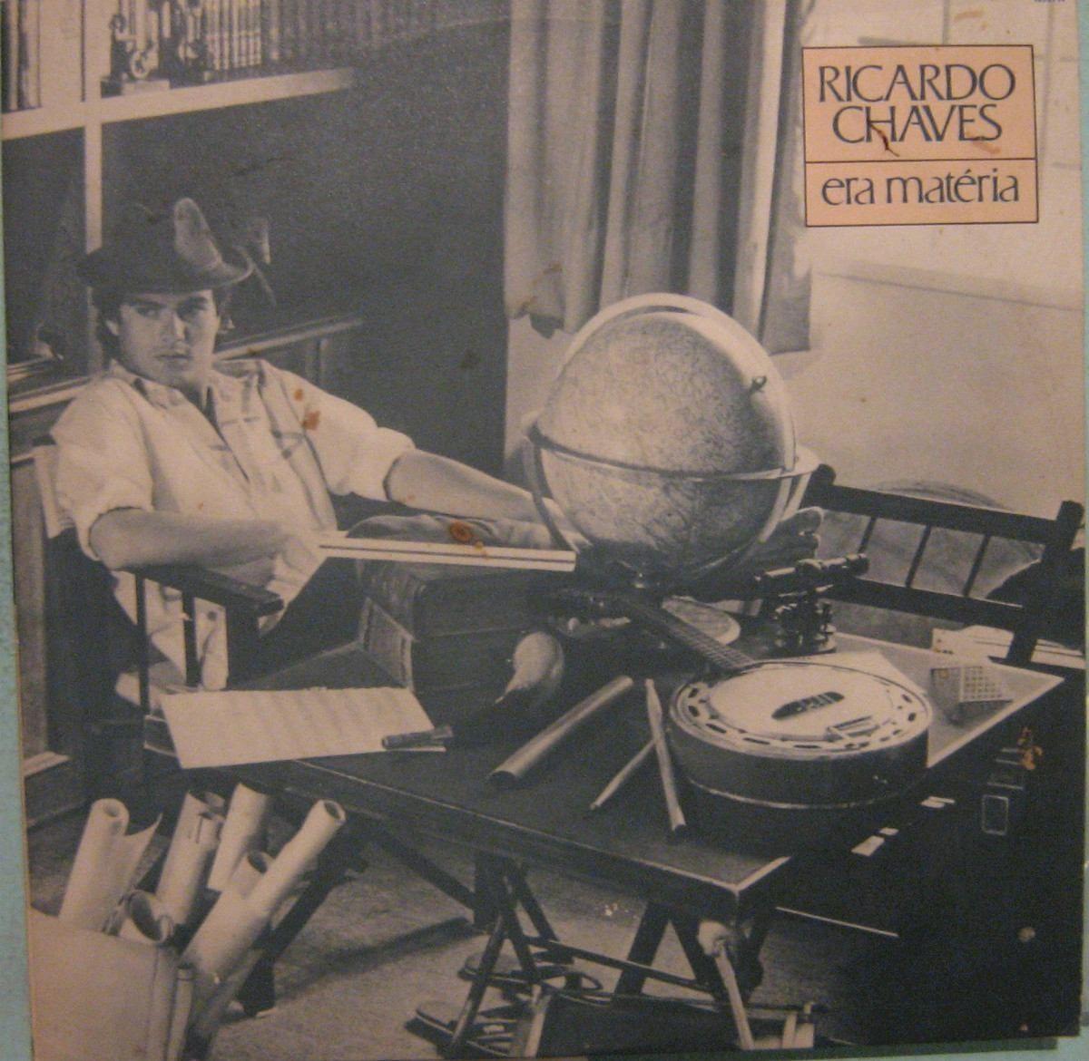 Portada de Álbum "Era Matéria", de Ricardo Chaves