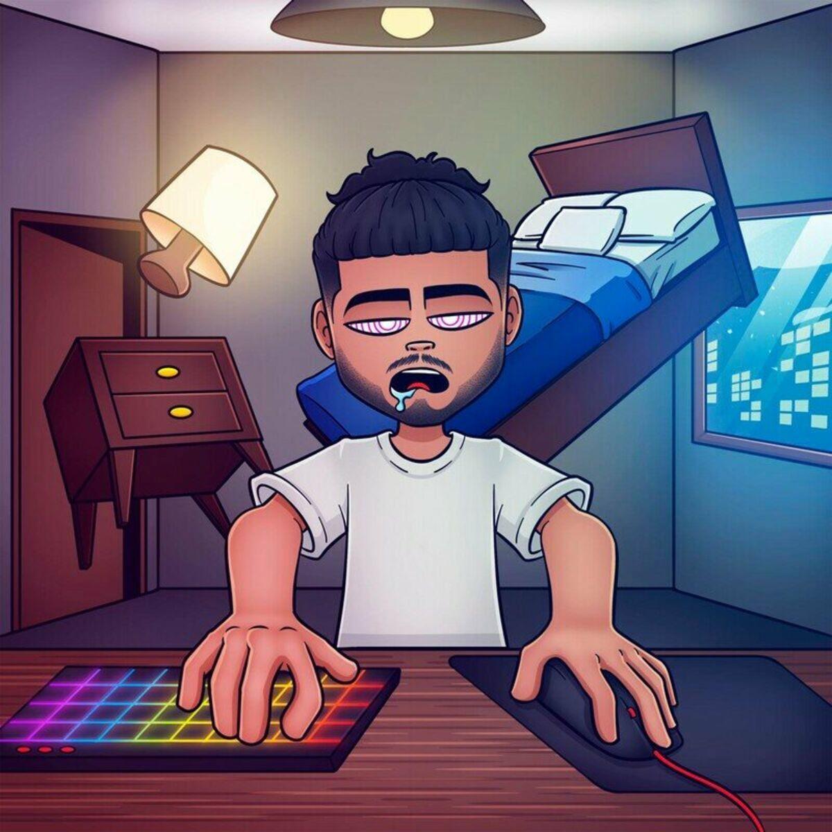 Capa do Single/EP "Noturno", de Chaoss