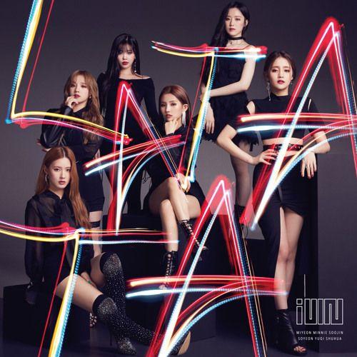 Capa do álbum "LATATA (English Version)", de i-dle