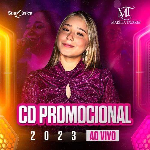 Portada de Álbum "CD Promocional 2023 (Ao Vivo)", de Marília Tavares
