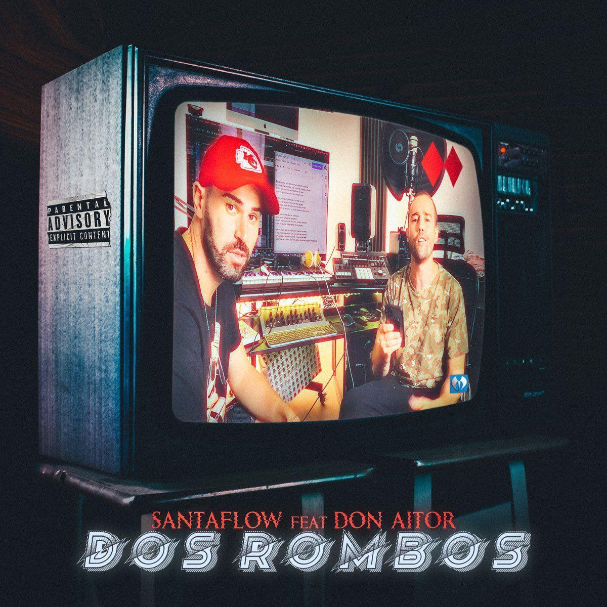 Capa do álbum "Dos Rombos", de Santaflow