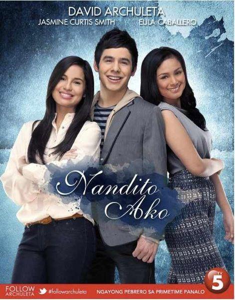 Portada del álbum "Nandito Ako", de David Archuleta